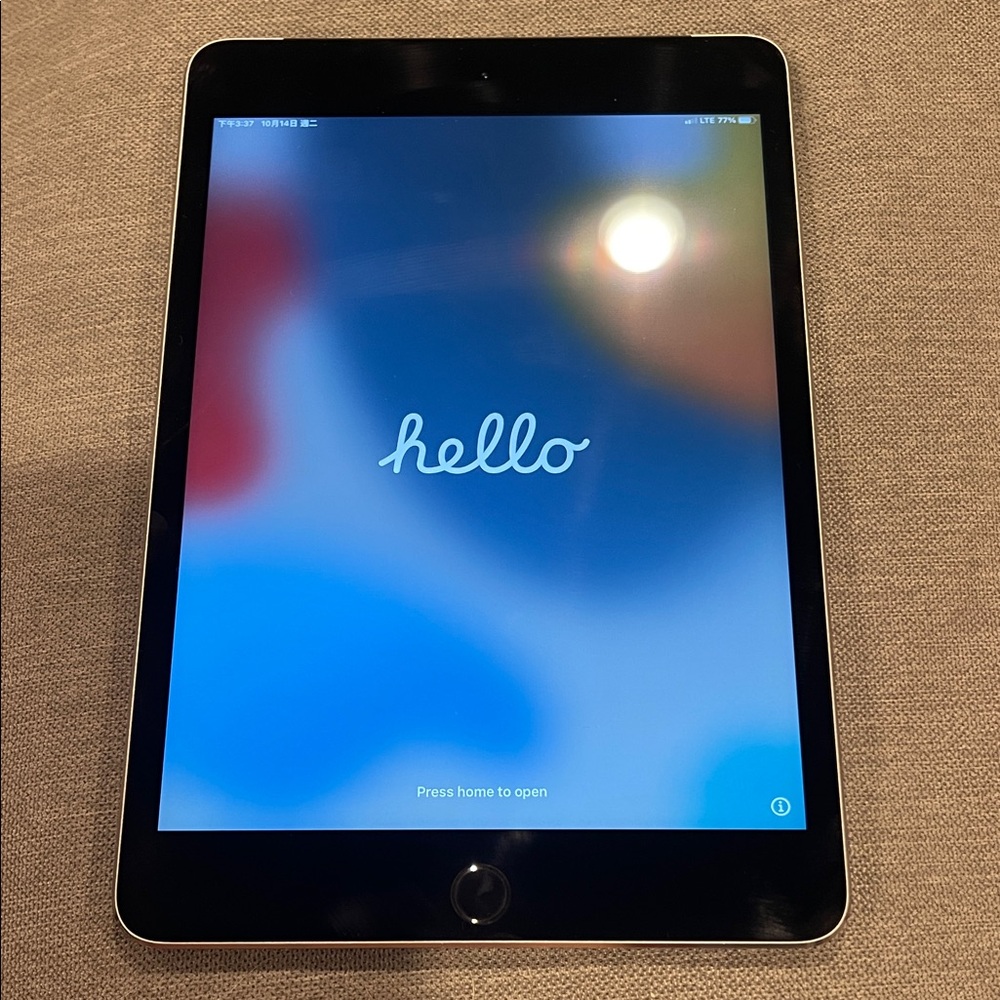 USED Apple iPad Mini 4th Gen - Silver and Black